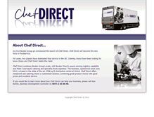 Tablet Screenshot of chefdirect.co.uk